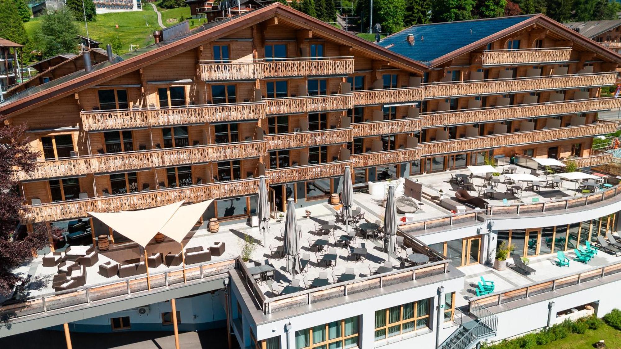 Viu Hotel Villars Bagian luar foto